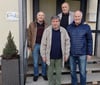  Der neue Vorstand von links: Klaus Wessenberg, Hans Allgaier, Helmuth Platzer und Peter Scholl.
