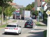  Hohe Verkehrsdichte in Röhlingen.