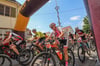  Anders als in der Vergangenheit, als die Veranstaltung an einem Tag mit Hunderten Radsportlern gestartet wurde (das Bild entstand 2019), fand der Marchtal Bike-Marathon virtuell über drei Wochen statt – und hatte deutlich weniger Teilnehmer.