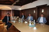Diskutierten über fairen Handel (von links): Bürgermeister Matthias Burth, Landtagsabgeordneter Raimund Haser, Staatssekretär Norbert Barthle und Bundestagsabgeordneter Axel Müller.