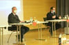Munderkingens Bürgermeister Michael Lohner (links) und Hauptkommissar Ulrich Wohlleb.