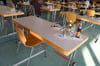 Die beiden Tische der AfD im Kreistag bleiben häufiger leer.