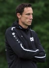  Skeptischer Blick: SC-Trainer Andreas Keller.