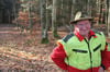 Im Inzigkofer Gemeindewald ist August Blender beruflich zu Hause: 33 Jahre hat er dort gearbeitet, im tiefsten Winter, aber auch im heißesten Sommer.