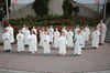 Die dritte Gruppe der Erstkommunionkinder in Laupheim hat einen berührenden Gottesdienst gefeiert.