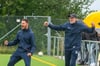 Hatten im Laufe der Vorrunde viel Grund zum Jubeln: TSG-Trainer Udo Rampelt (r.) und Co-Trainer Tom Breymaier. 2021 wollen die Ehinger wieder in der Landesliga spielen.