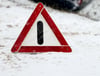 Schnee und Eis führten in der Region zu zahlreichen Unfällen.