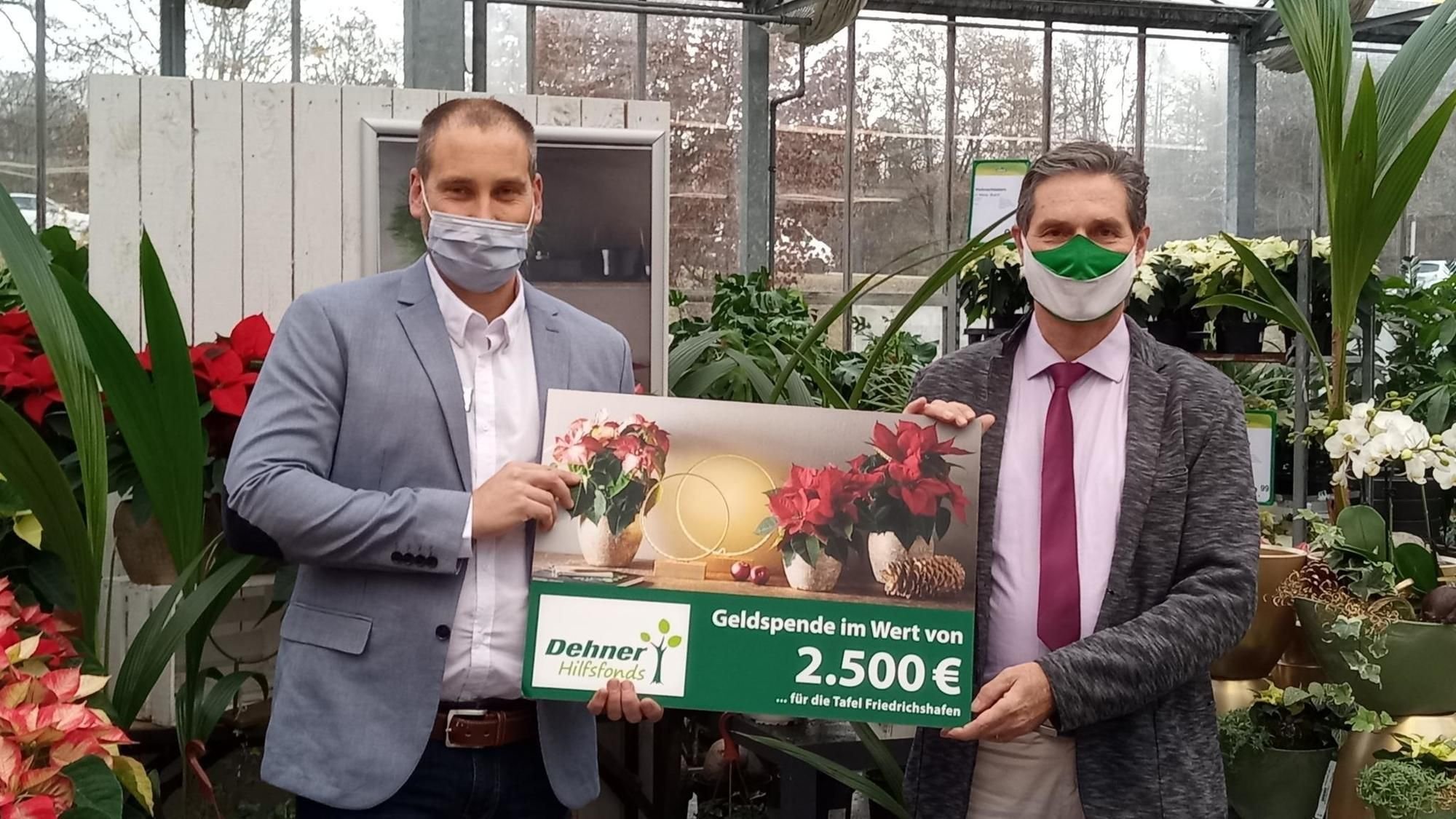 Dehner spendet an Tafel Friedrichshafen