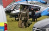  Mit dem Hubschrauber wurden Einsatzkräfte aus Göppingen gebracht.