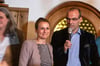 Bayerns AfD-Vorsitzende Corinna Miazga freut sich, dass Rainer Rothfuß in Lindau einen neuen Ortsverband der Verein gegründet hat und bei den Wahlen zum Landrat, zum Stadtrat und zum Kreistag antritt.