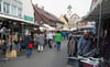 Der Kirchweihmarkt in Laichingen hat Tradition.