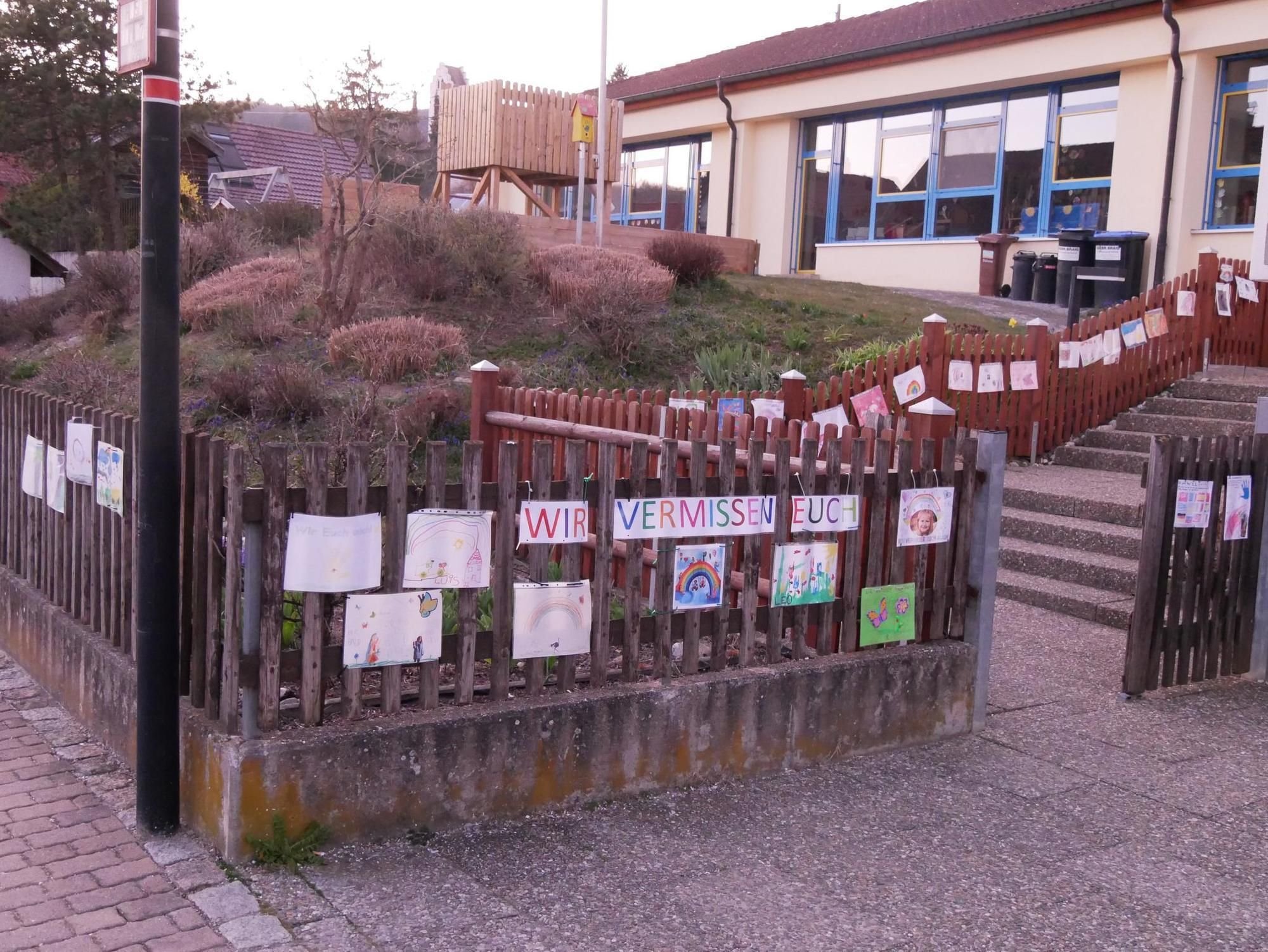 Tolle Aktion am Kindergarten in Kirchen