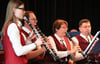 Die Mitglieder des Musikvereins Merklingen spielten in ihrer Kooperation mit Scharenstetten die Frühjahrsunterhaltung.