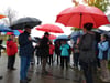 30 Teilnehmer trotzen dem Wetter und kamen zur zweiten Spendenwanderung der Bürgerstiftung Spaichingen.