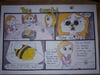 In ihrem Comic „Bee careful“ weist die Schülerin des Sozialwissenschaftlichen Gymnasiums der Bertha-Benz-Schule auf die Nützlichkeit der Insekten für die Umwelt hin.