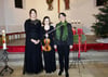  Dürfen sich über ein gelungenes Adventskonzert freuen: Viktoria Matt (links), Maria Lauer und Monika Heinen-Wolf.