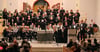 Das St. Johannes Baptist-Chorkonzert Ailingen. Vorne das Solistenquartett (von links) Anja Zirkel (Sopran), Verena Witzig (Alt), Sebastiano Arona (Tenor) und Tobias Rädle (Bass).