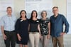  Andreas Mockenhaupt, Simone Binder, Bettina Jäpel, Martha Wahl und Stefan Lange (von links) diskutierten am ZfP Bad Schussenried über das Thema Suizid.