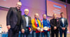  Der FC Heidenheim hat auch seine langjährigen Mitglieder geehrt (von links): Holger Sanwald, Heinz Mahlau, Dieter Adler, Manfred Lechner, Klaus Mayer und Florian Dreier.