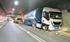 Unfall im Einhorntunnel: 196 000 Euro Schaden