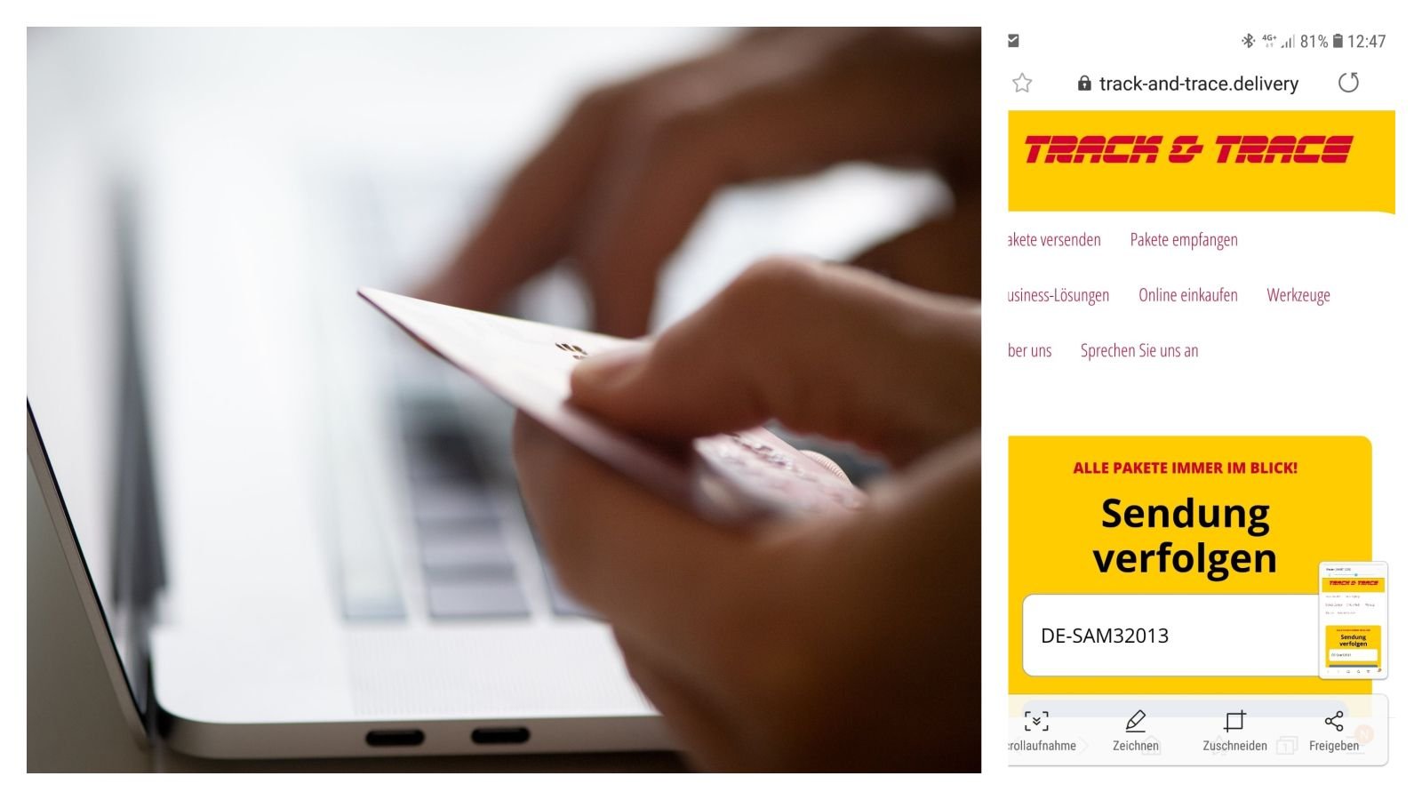 Ihr Paket kommt nicht? Warum Sie diese SMS von DHL auf keinen Fall öffnen sollten