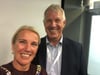  Landrat Heiko Schmid und Stavangers Bürgermeisterin Christine Sagen Helgø tauschten sich über Elektromobilität aus.
