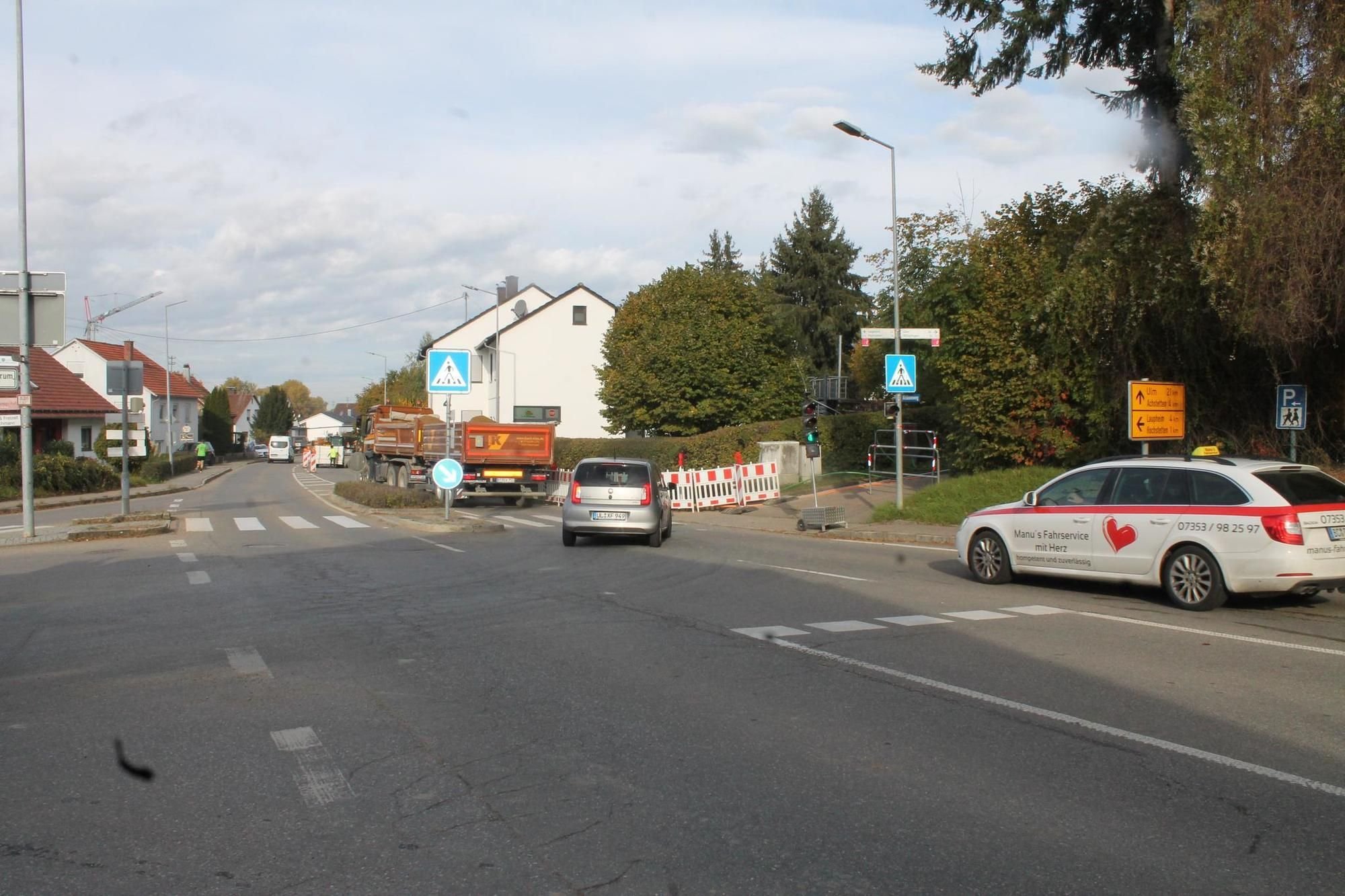 Sanierung Dieser Viel Befahrenen Ortsdurchfahrt Steht