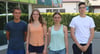  Pierre Gaubert (v. l.), Marcelina Powazka, Tika Mamulzelaschwili und Davide Trauasino lernen in Biberach Deutsch und bekommen viel zu sehen.