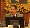 Weingartens Bürgermeister Alexander Geiger vertritt seit Dezember 2018 Oberbürgermeister Markus Ewald.