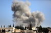  Die syrischen und die russischen Streitkräfte haben erneut Ziele in Idlib angegriffen.