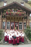  Der Zonta-Club Oberschwaben feiert sein 25-jähriges Bestehen. Das Foto entstand beim Herbstmarkt 2019 vor der alten Stadtbierhalle in Biberach.