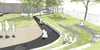  Viel Platz zum Spielen: Sogar eine „Bobbycar-Strecke“ sieht der Entwurf des Büros Freiraumwerkstadt für den 2400 Quadratmeter großen Garten des neuen Uttenweiler Kindergartens mit Krippe vor.