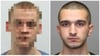 Diese Männer sind aus der Psychiatrie in Günzburg entflohen: Alexander G. (links) und Ruslan-Oleksandr Tsopa (rechts).