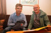 Ralf Thanner (links) und Reinhold Ruf bringen in diesen Tagen den ersten Verein der Gesamtgemeinde Gutenzell-Hürbel auf den Weg.