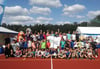 50 Kinder besuchten die erste Woche des Feriensportcamps der Aalener Sportallianz.