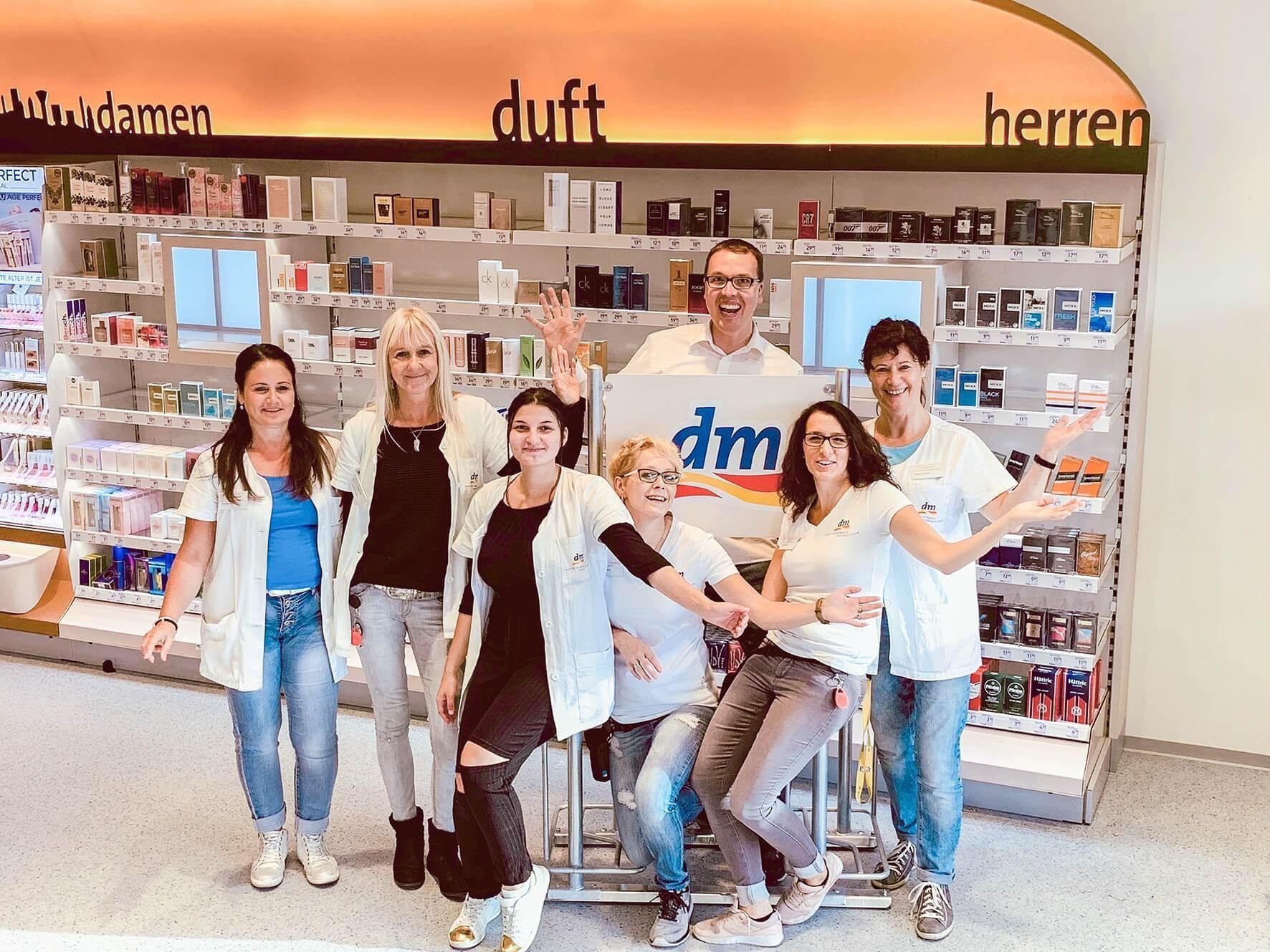 dmMarkt am Donnerstag nach Umbau wieder