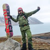 Fährt Snowboard seit er zehn ist: Bäckereibesitzer Tobias Bär.