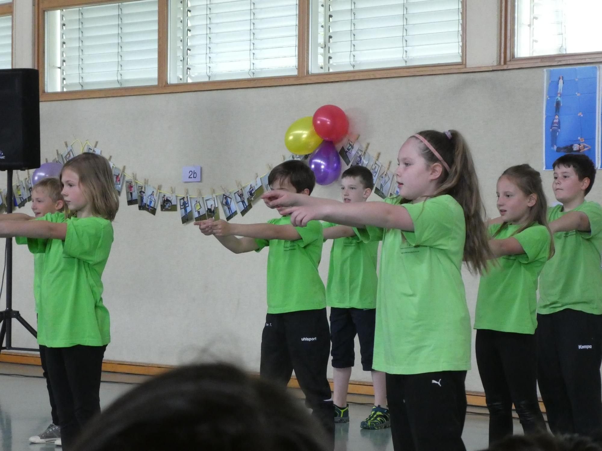 An der Kellenbachschule ist Bewegung angesagt