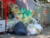Müllsheriff patrouilliert durch Weingarten