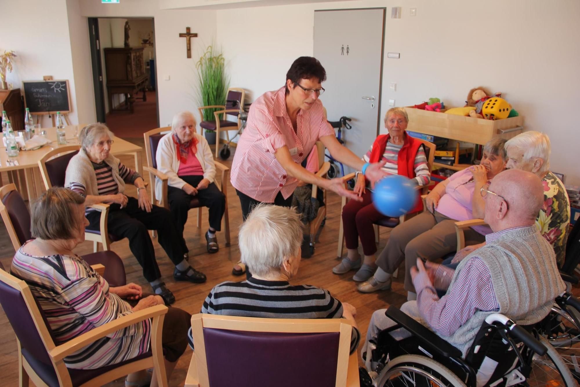 Bewegungsspiele stärken Fitness der Senioren