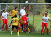 
 Die Denkinger (weiß) berannten immer wieder das Tor des SV Wurmlingen und kamen am Ende zu einem verdienten 5:0-Sieg.
