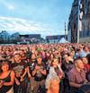 Das Konzert der Scorpions auf dem Ulmer Münsterplatz beim Schwörkonzert 2017 zog 10 000 Fans an.