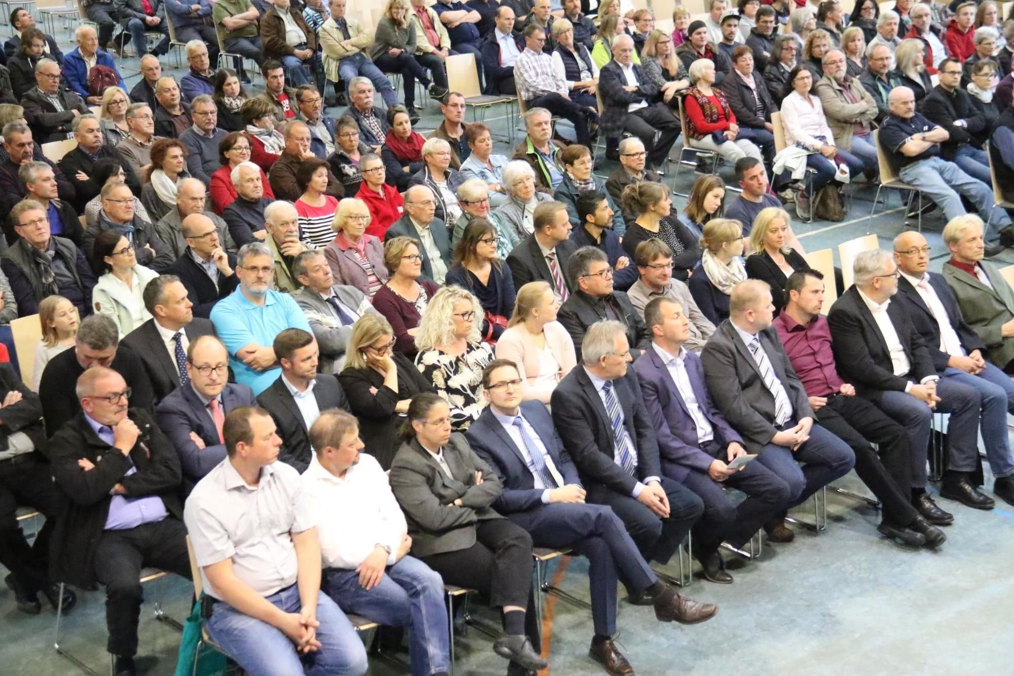 Großer Andrang bei Einwohnerversammlung