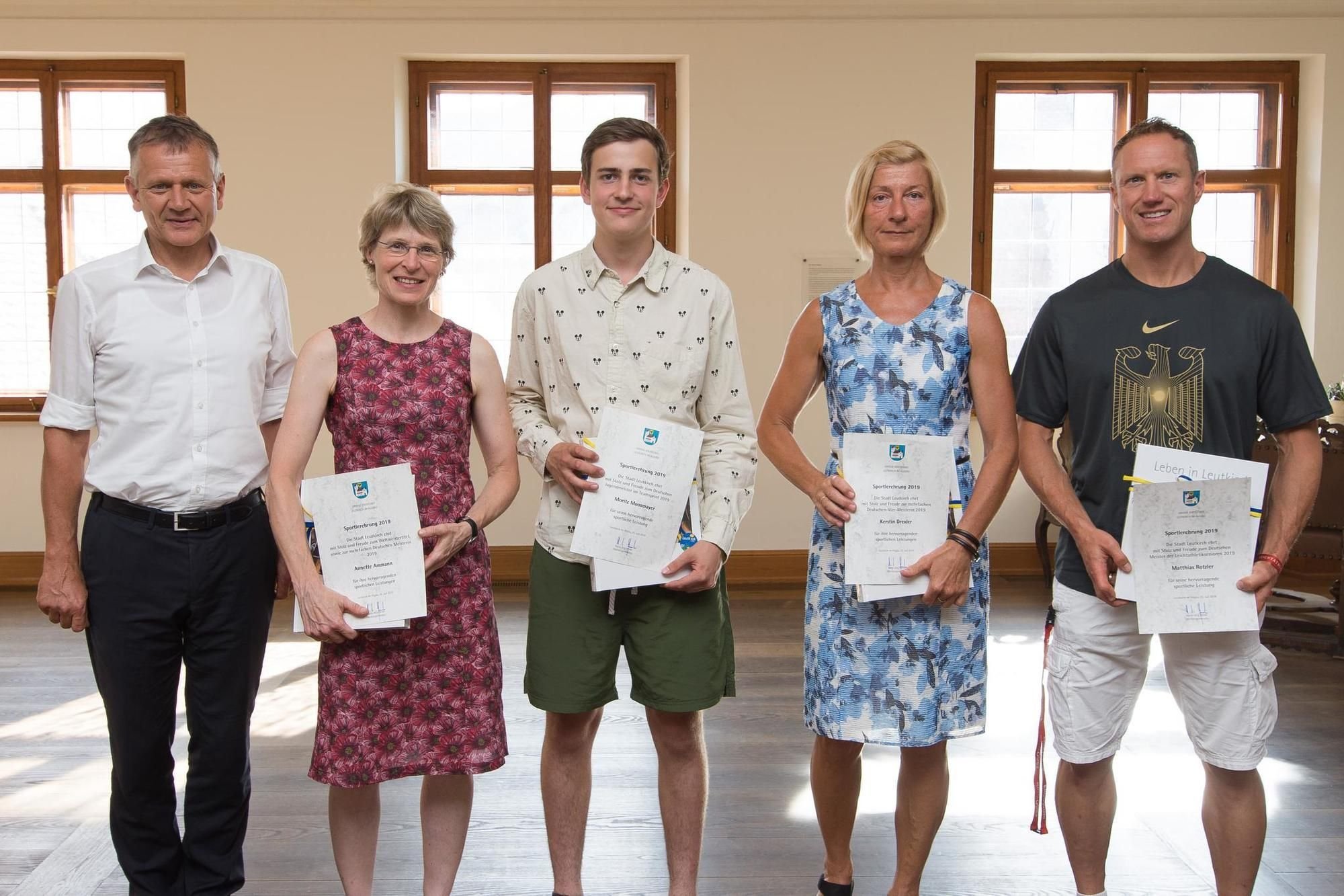 Henle ehrt Weltmeister und Deutsche Meister