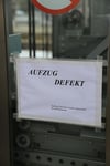  Ein steckengebliebener Aufzug ruft in Sigmaringen Rettungskräfte auf den Plan.