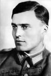  Der deutsche Offizier und spätere Widerstandskämpfer Claus Graf Schenk von Stauffenberg.