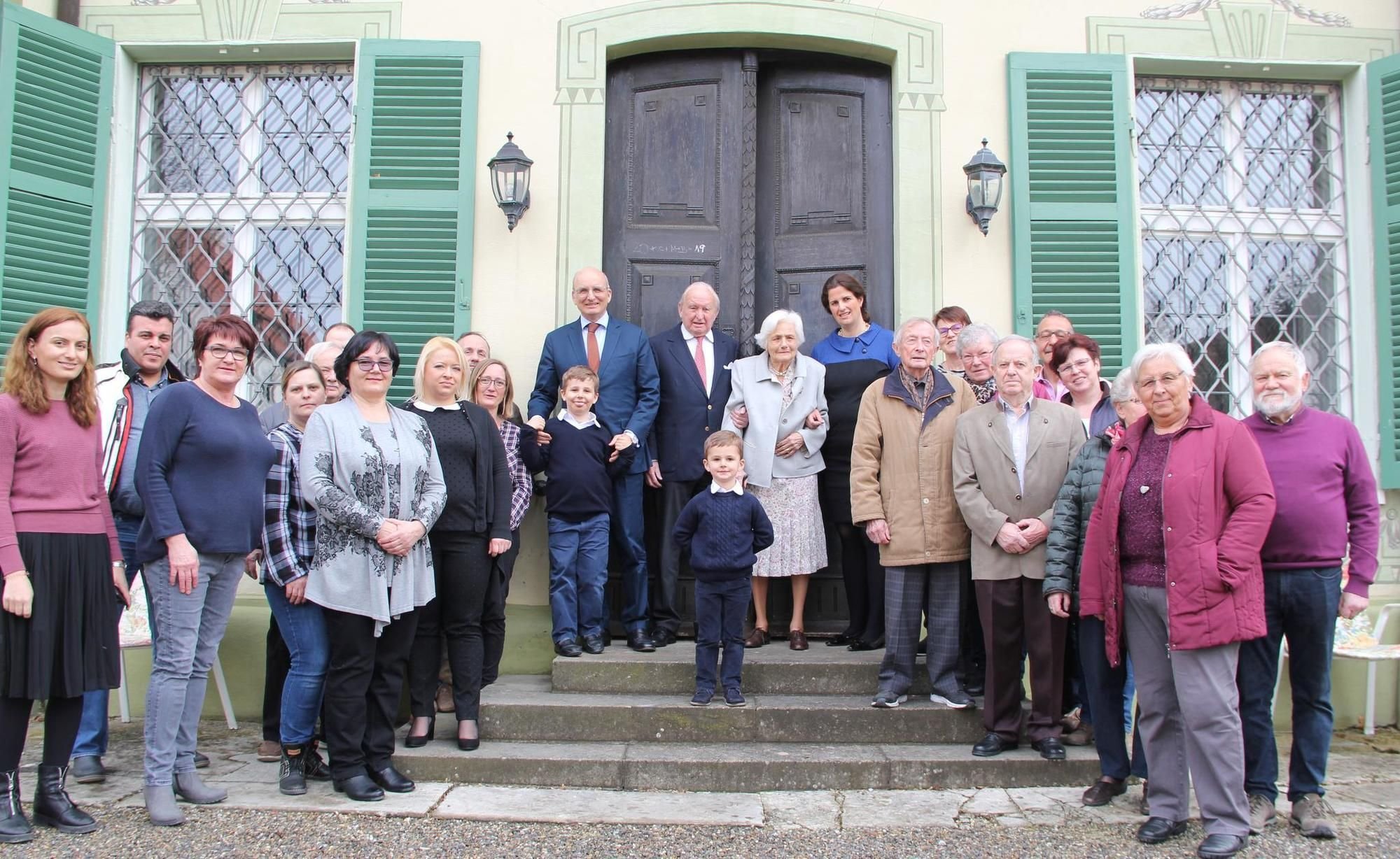 Ulrich Freiherr von Freyberg feiert seinen 95. Geburtstag