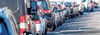 Im Feierabendverkehr ist es in Biberach durch Straßensperrungen teilweise zu langen Staus gekommen.