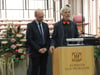  Bürgermeister Frédéric Burghard (links) mit Jochen Martiny, der alle Reden simultan übersetzte.