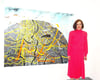 Künstlerin Renata Jaworska verdichtet die persönlichen Annäherungen der Besucher an die Stadt zu einem Gesamtbild.